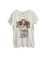 California Vintage frida white t-shirt