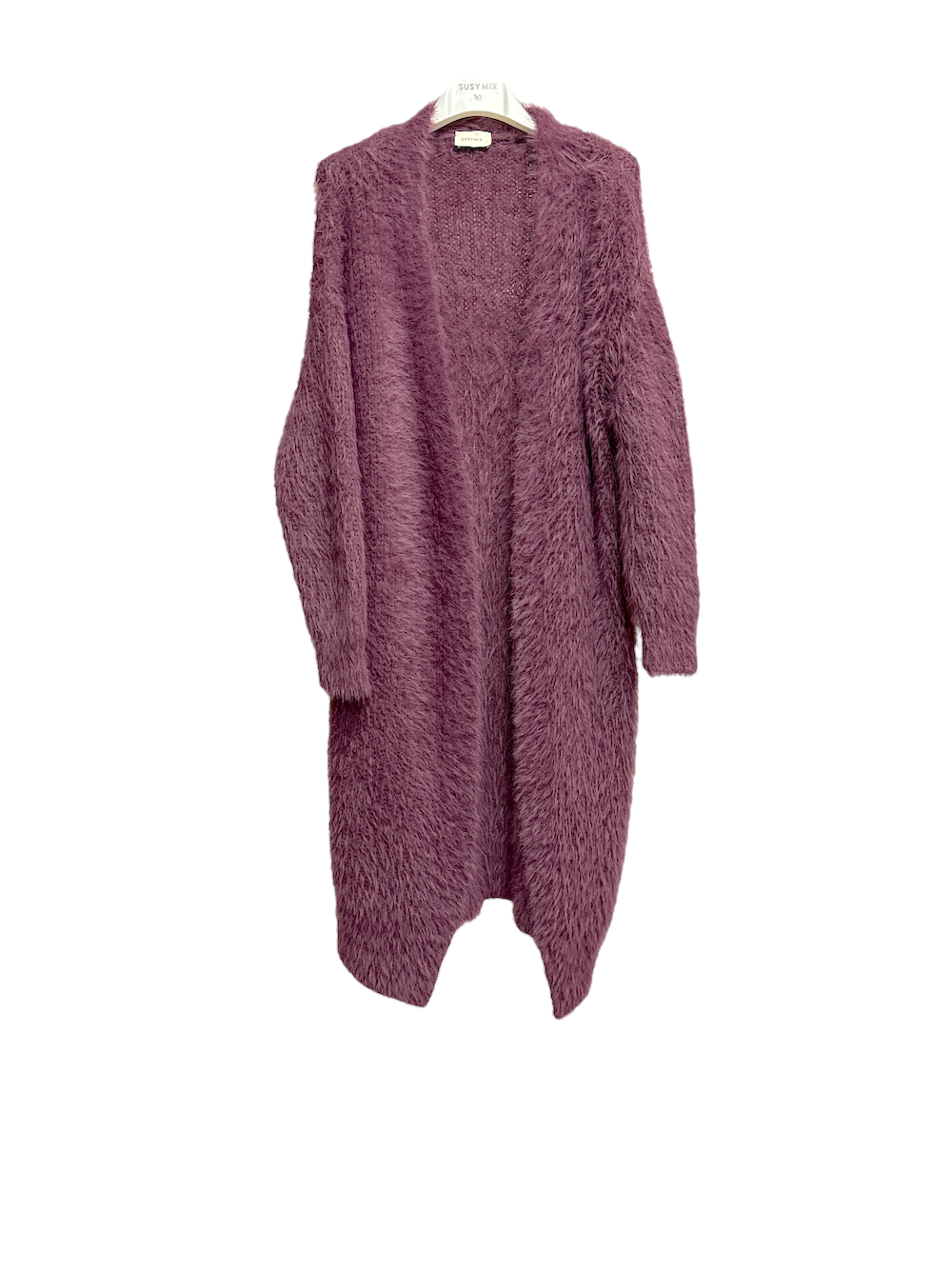 Susy Mix wine cardigan