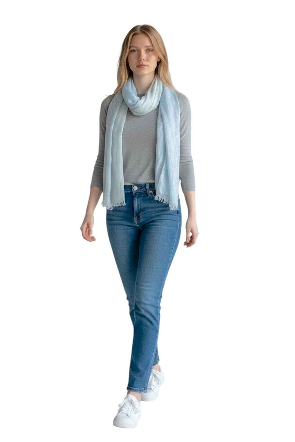 Susy Mix sage scarf