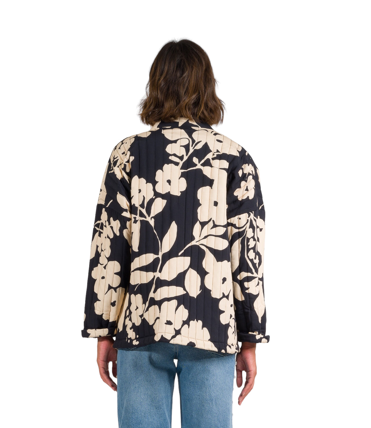 Kontatto black kimono jacket