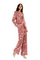 Kontatto pink flower pants