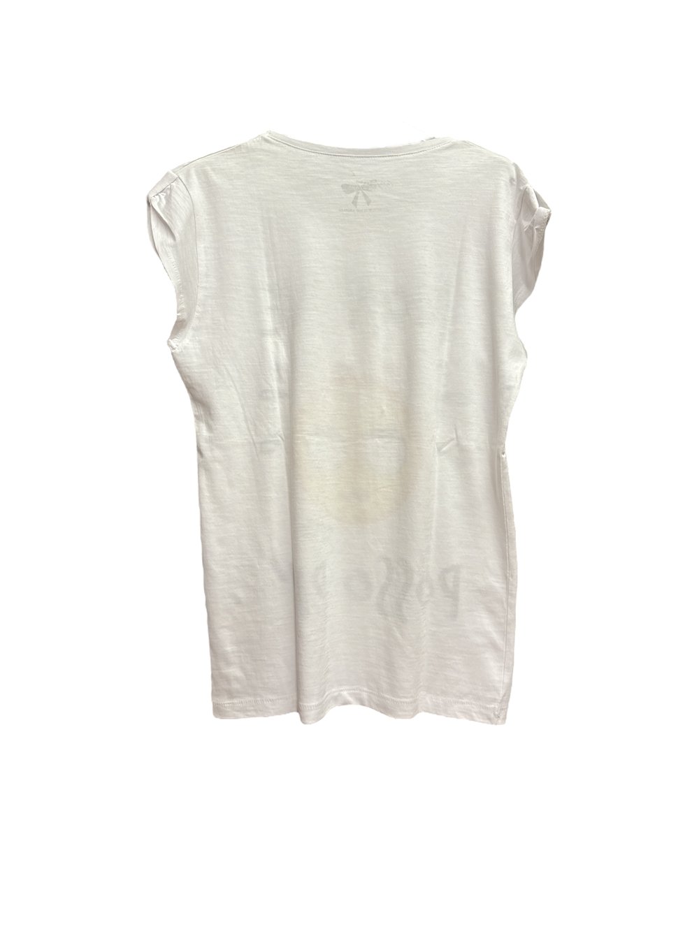 California Vintage non ne posso piu' white t-shirt