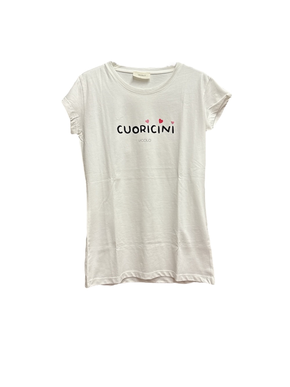 Vicolo hearts white t-shirt