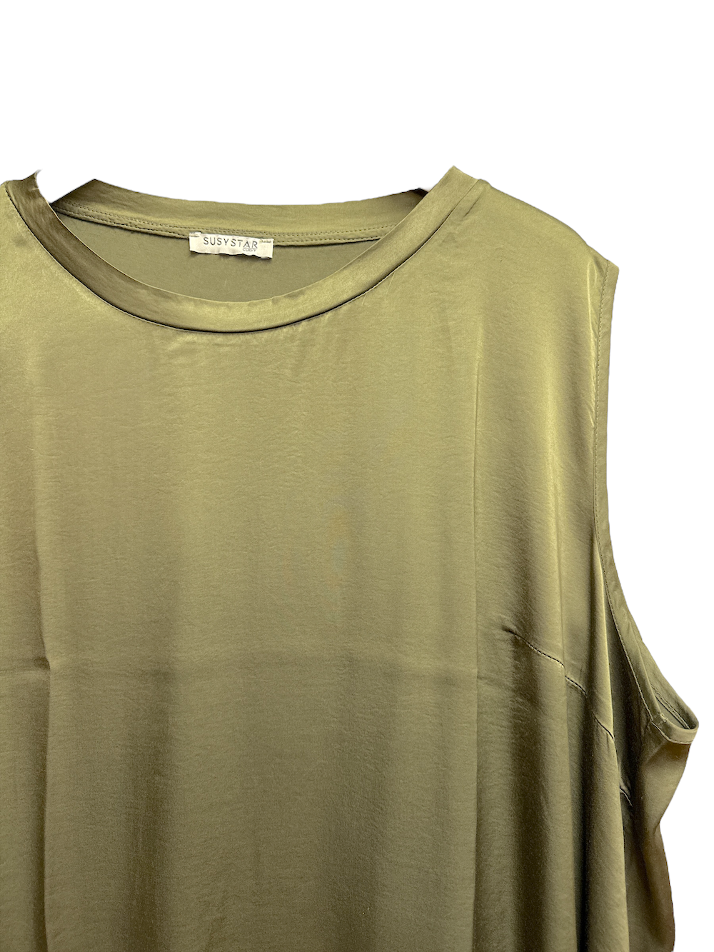 Susy Star green oversize top