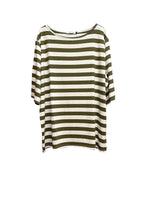 Susy Star green striped t-shirt