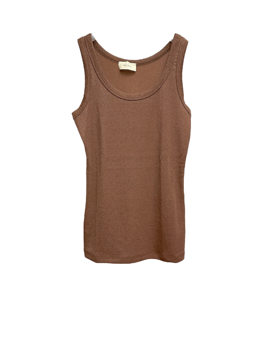 Vicolo brown glitter top