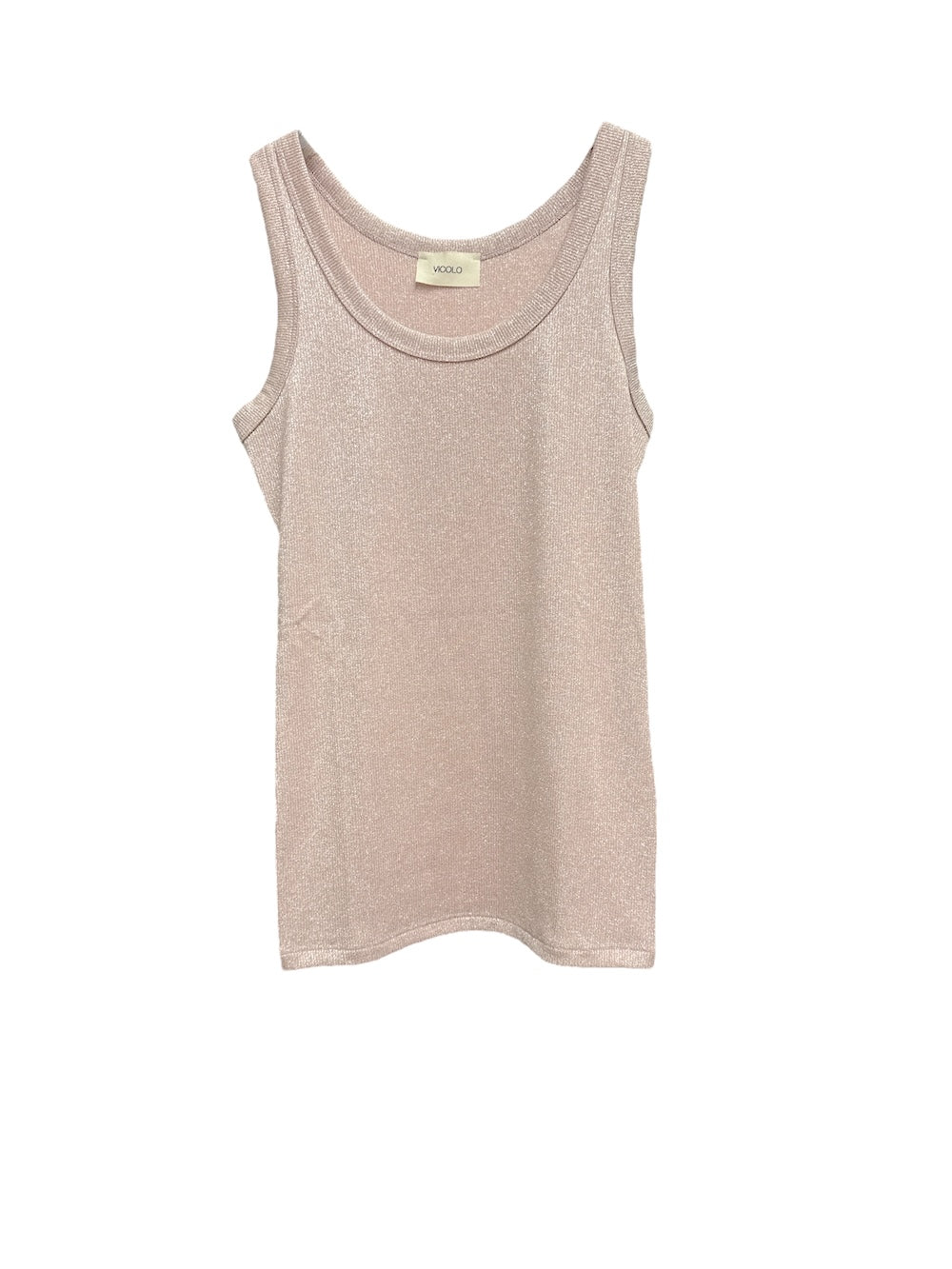 Vicolo light pink glitter top
