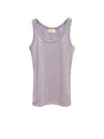 Vicolo lilac glitter top
