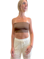 Vicolo brown tight band top