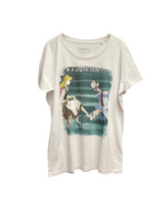 California Vintage i'm a urban princess white t-shirt