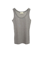 Vicolo grey glitter top