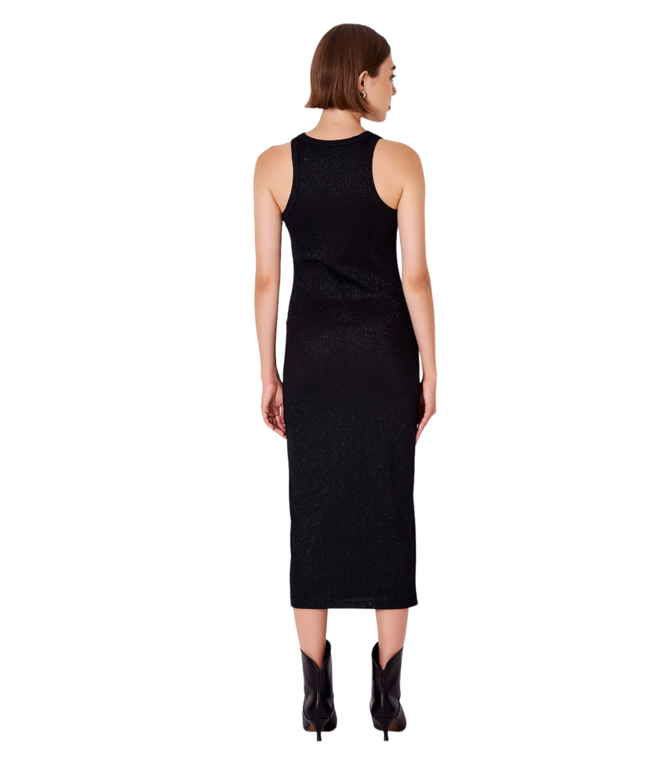 Vicolo black lurex dress