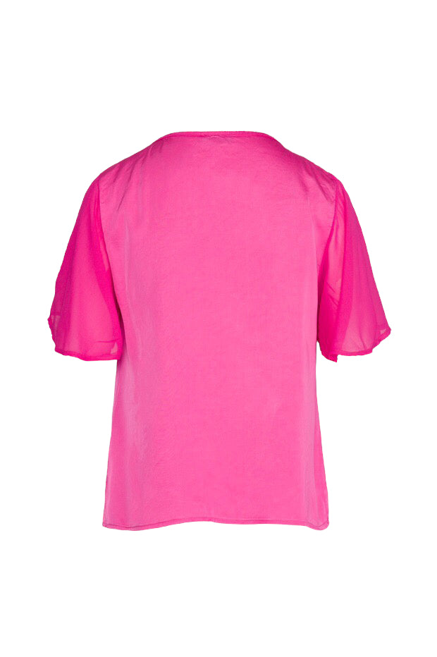 Saiph fuchsia shirt