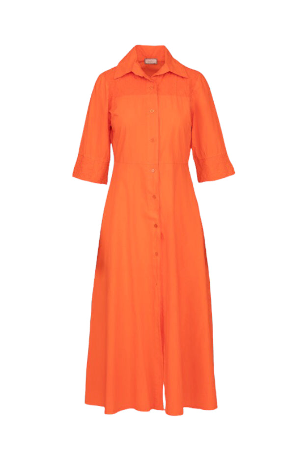 Saiph orange long dress