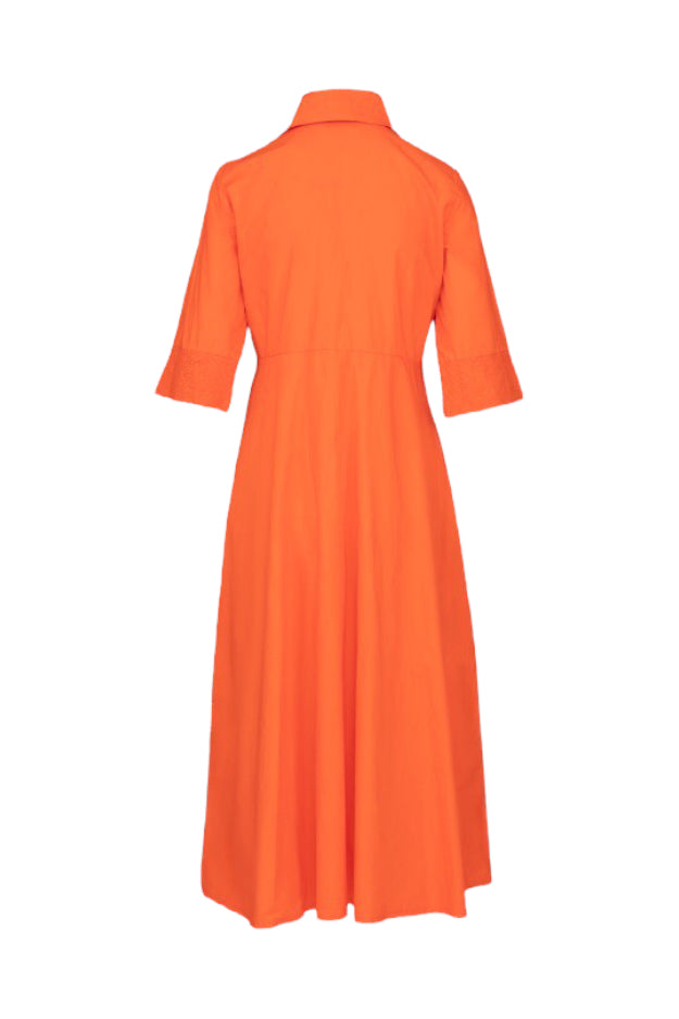 Saiph orange long dress