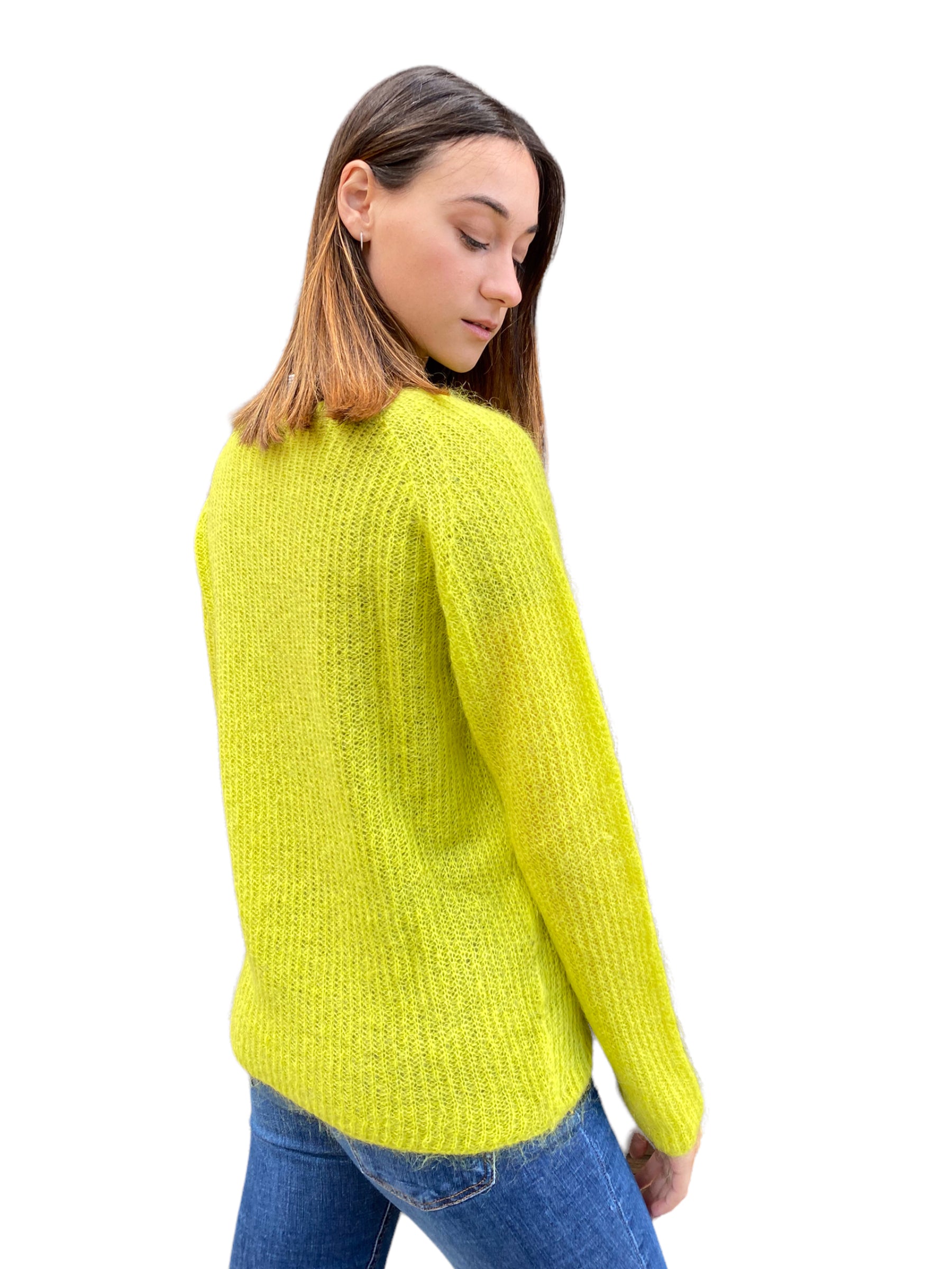 Kontatto lime pullover