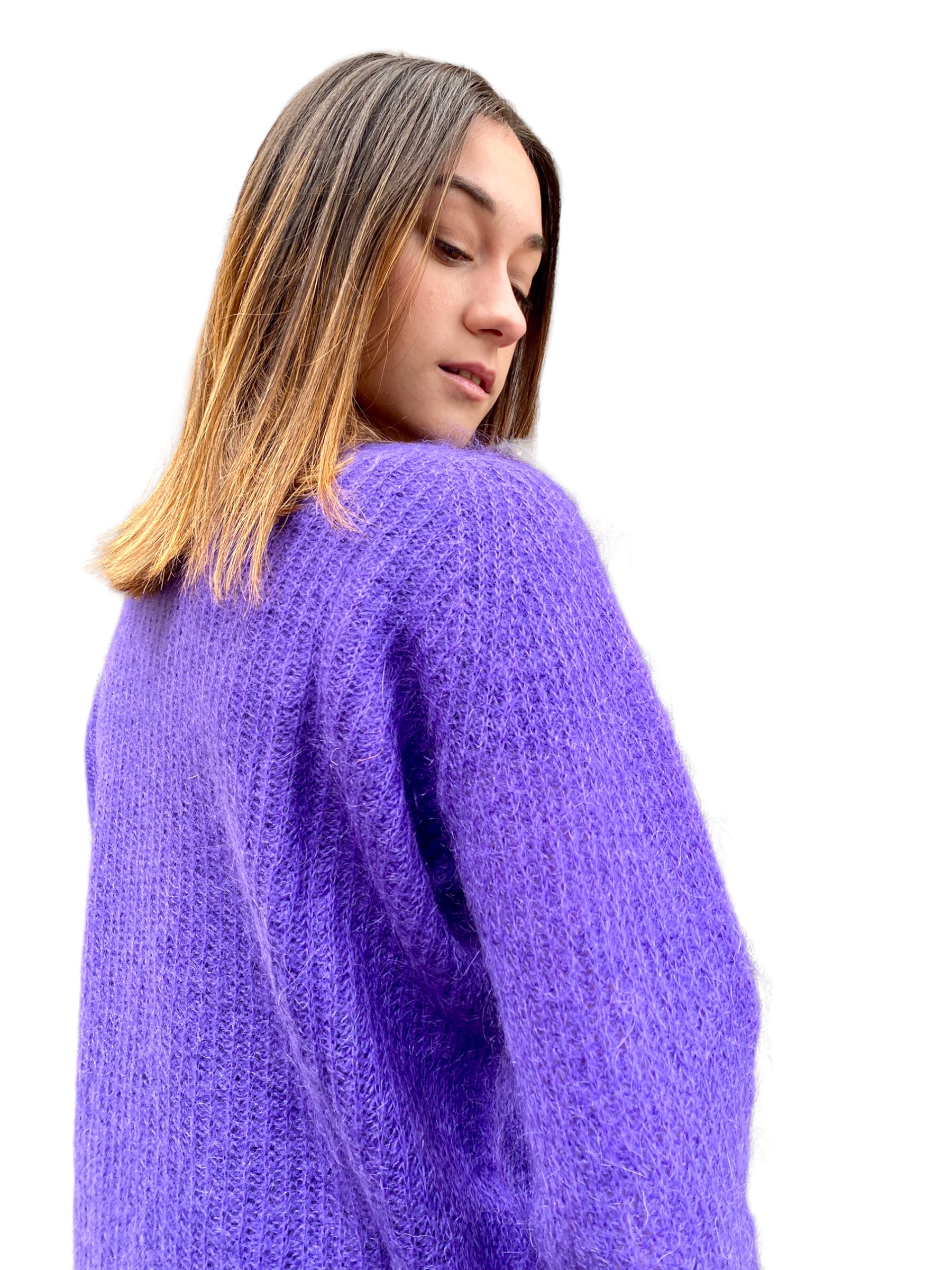 Kontatto purple pullover