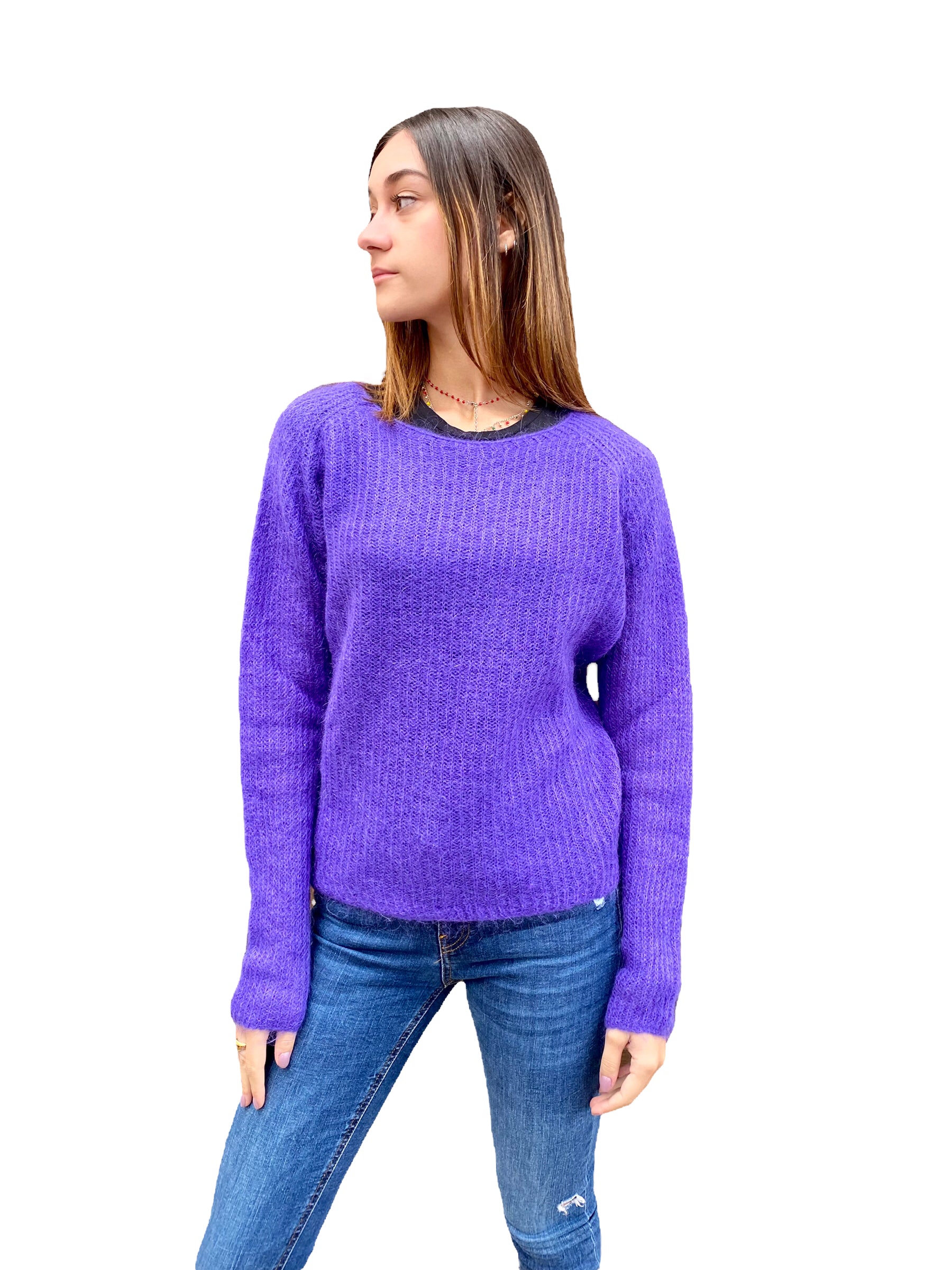 Kontatto purple pullover