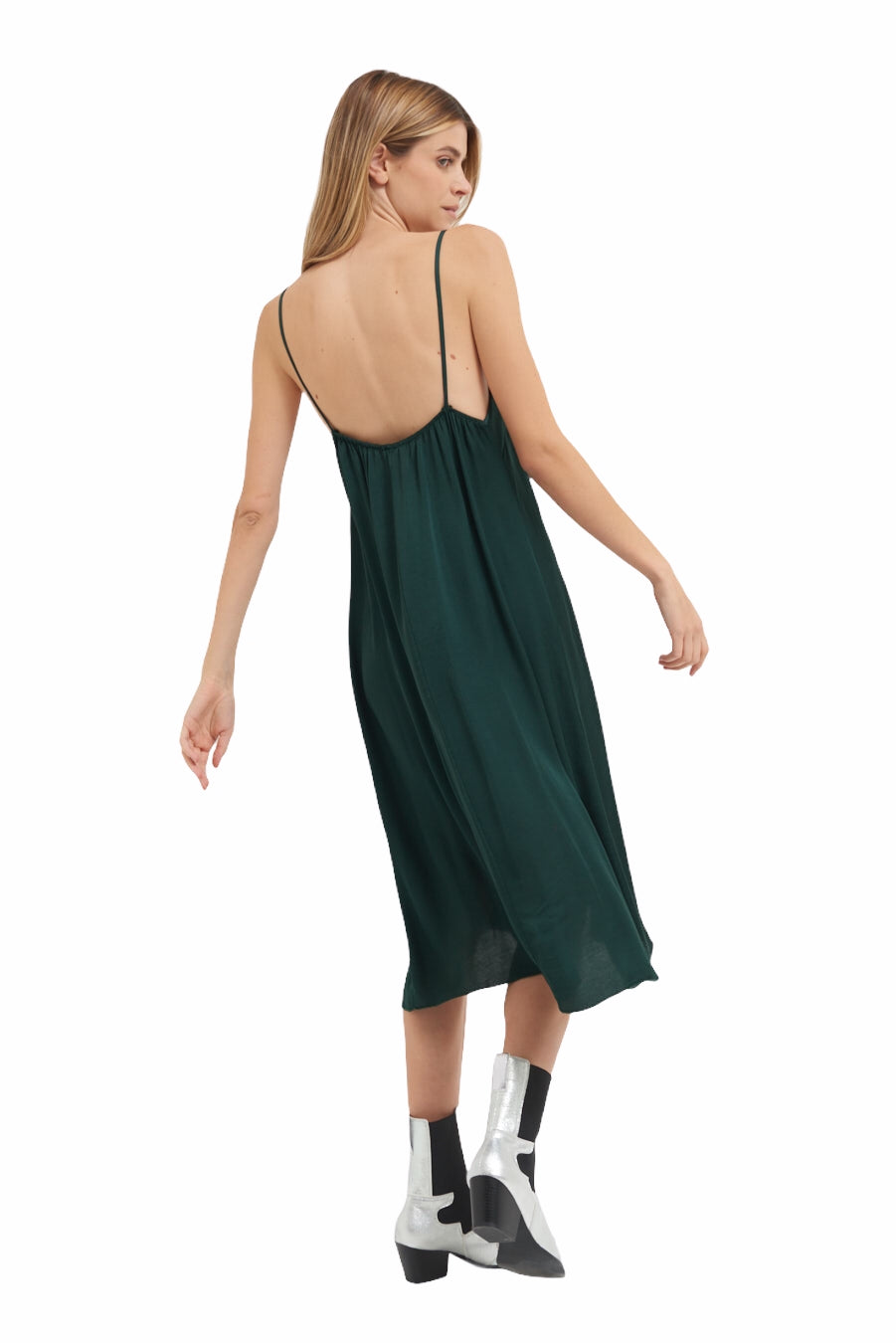 Kikisix green short dress