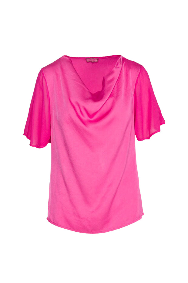 Saiph fuchsia shirt