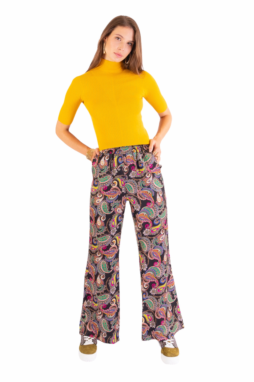 Kontatto multicolor pants