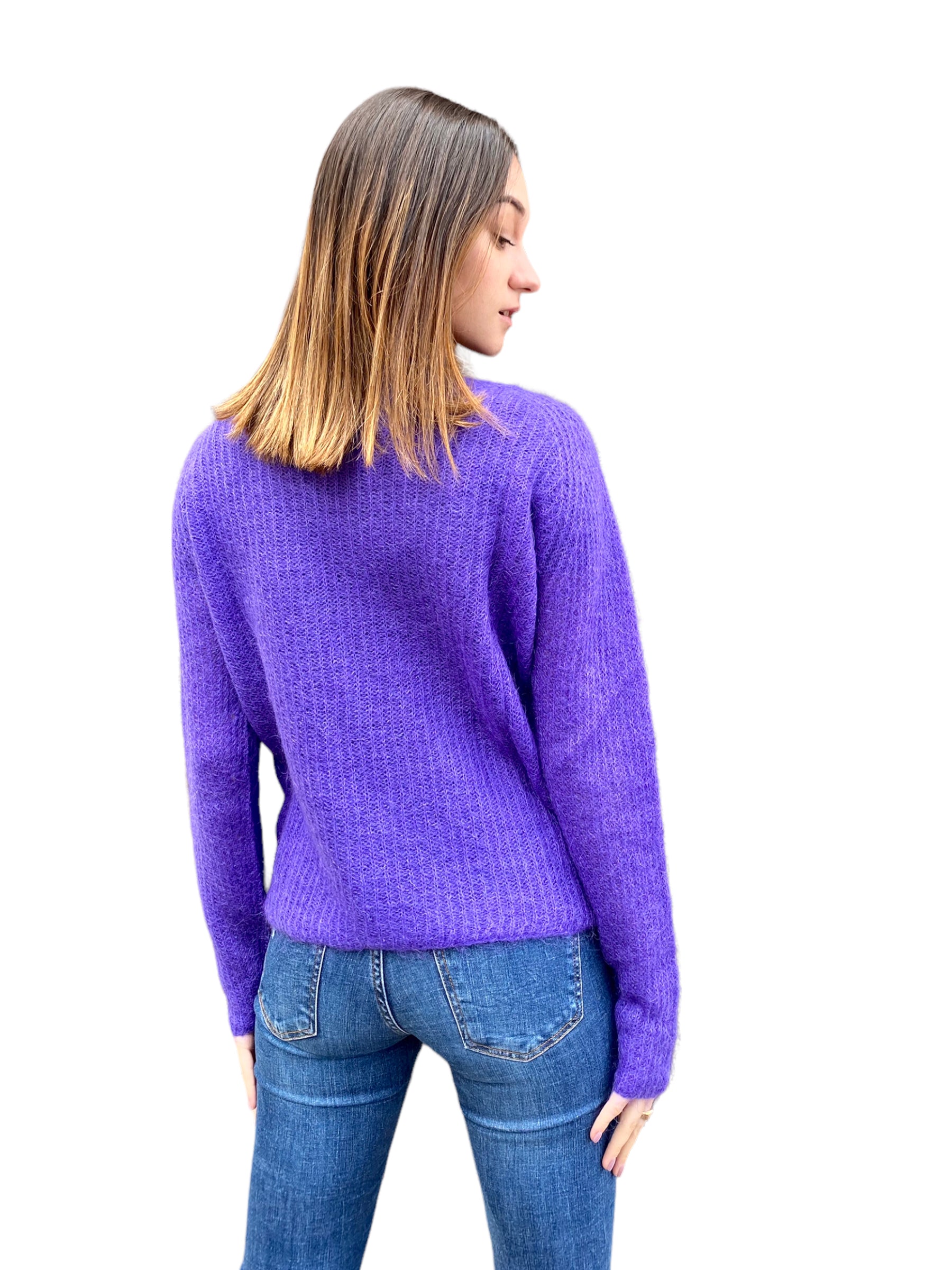 Kontatto purple pullover