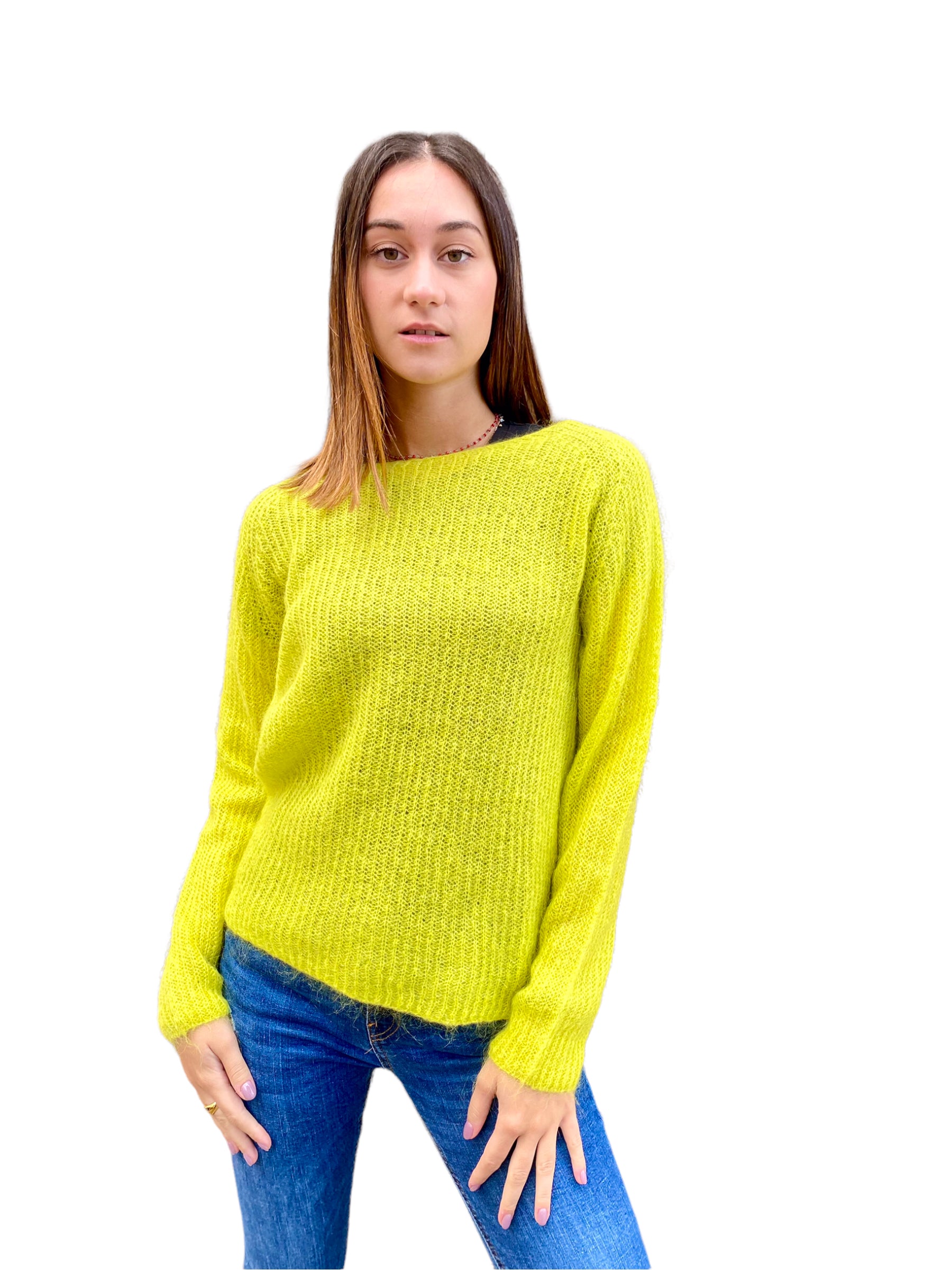 Kontatto lime pullover