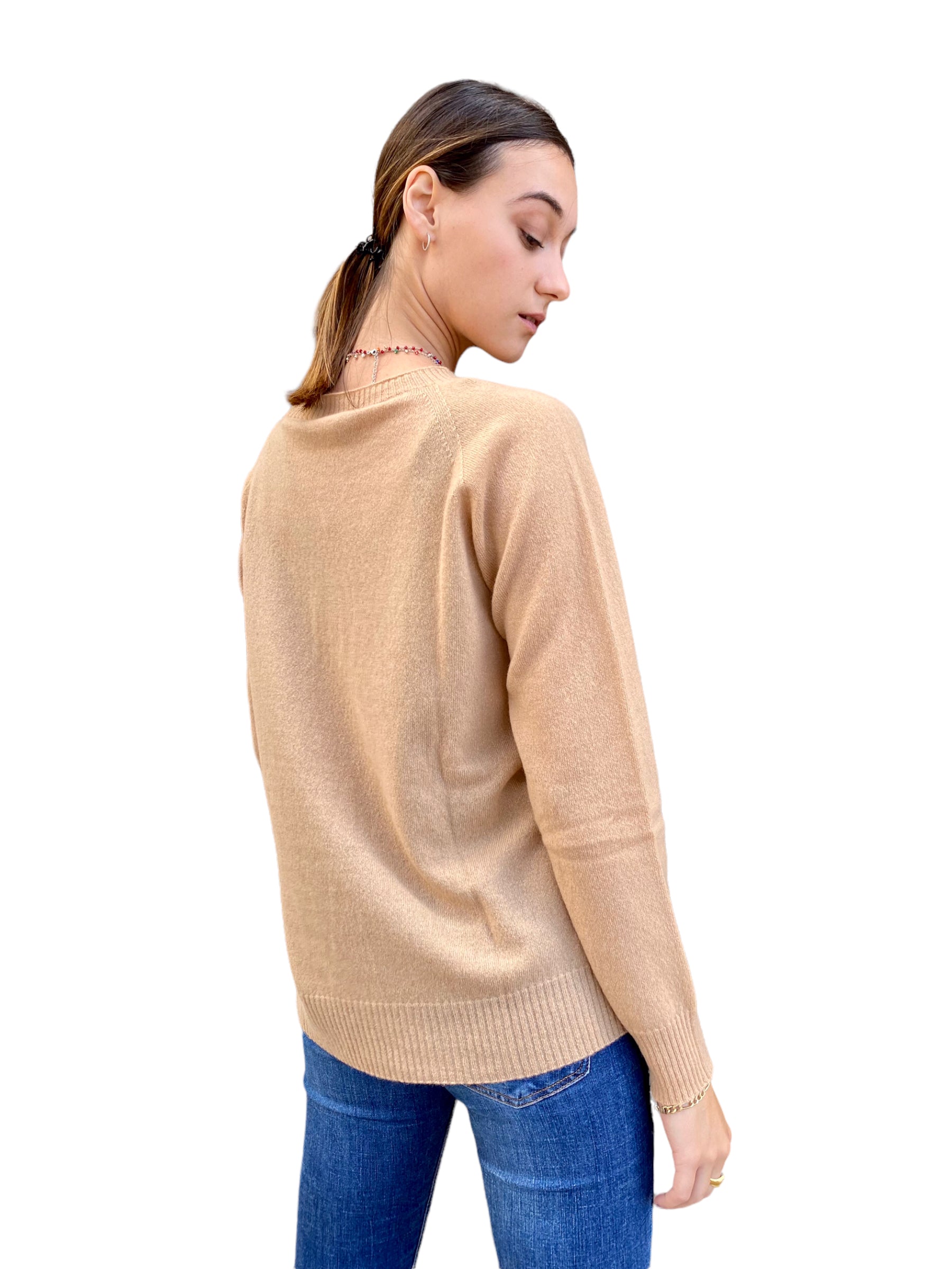 Vicolo camel cashmere pullover