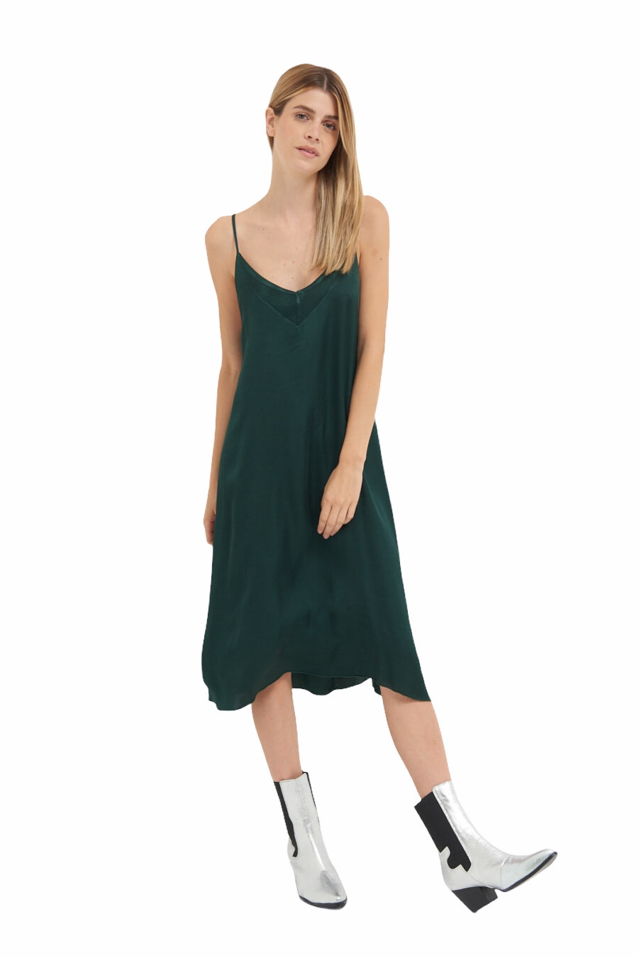 Kikisix green short dress