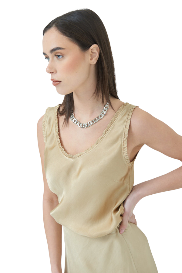 Kikisix beige top