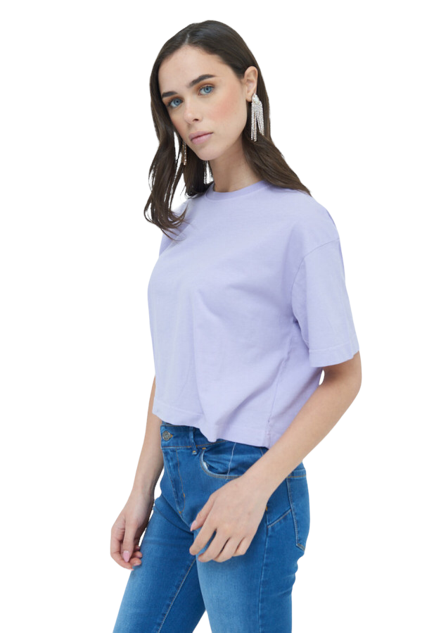 kikisix lilac t-shirt