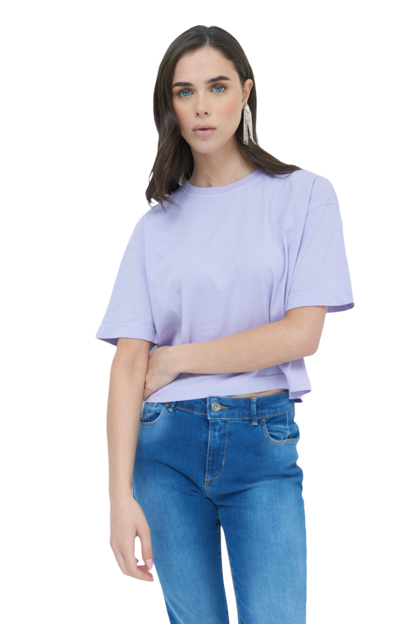 kikisix lilac t-shirt