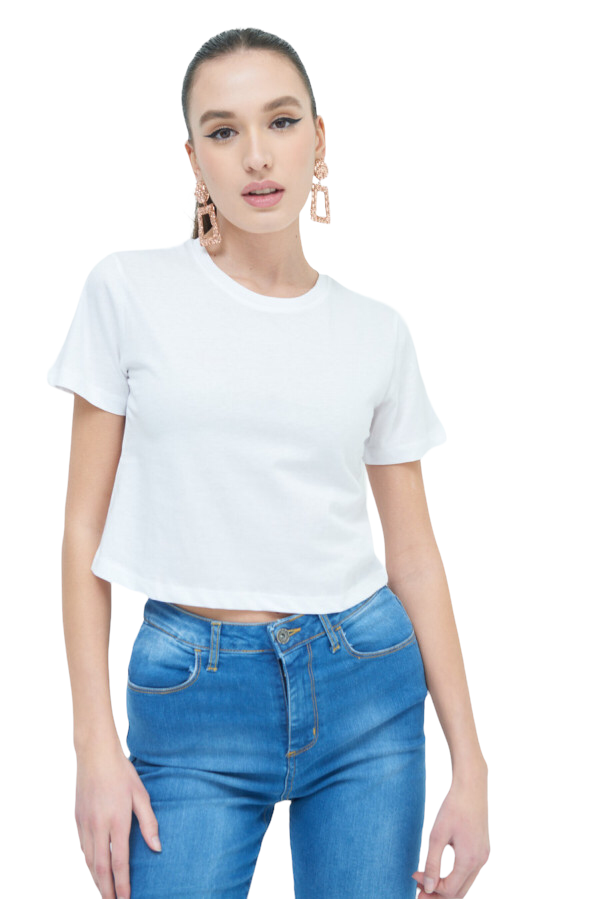 Kikisix white micro t-shirt