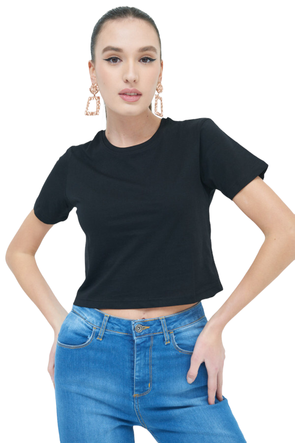 Kikisix black micro t-shirt