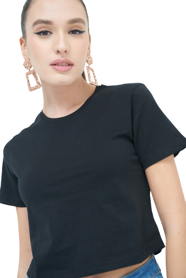 Kikisix black micro t-shirt