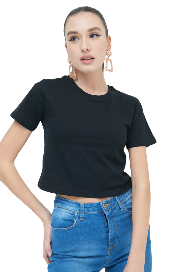 Kikisix black micro t-shirt