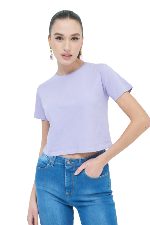 Kikisix lilac micro t-shirt