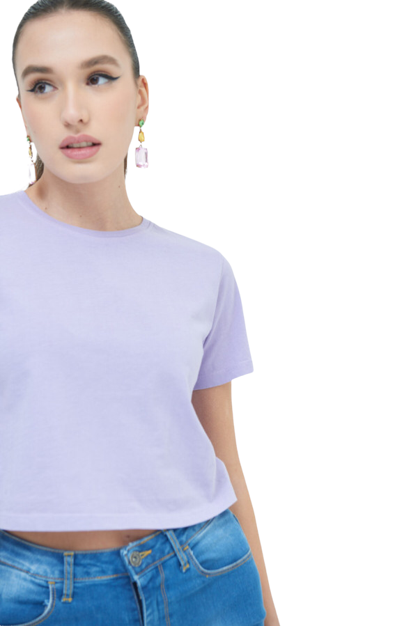 Kikisix lilac micro t-shirt