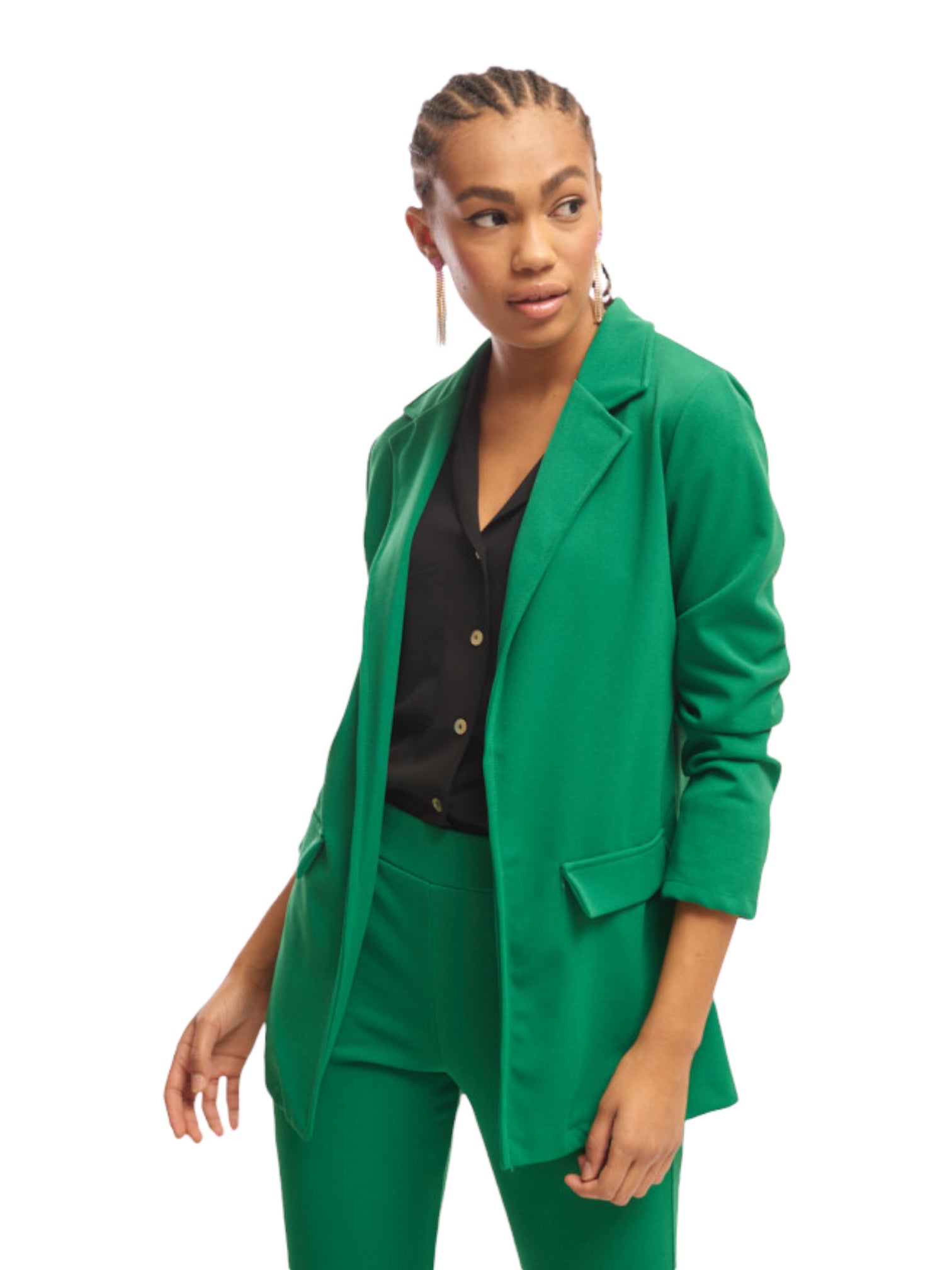 Kikisix green blazer