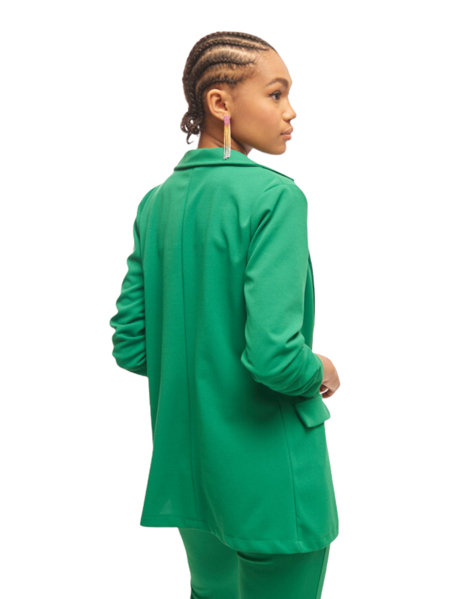 Kikisix green blazer